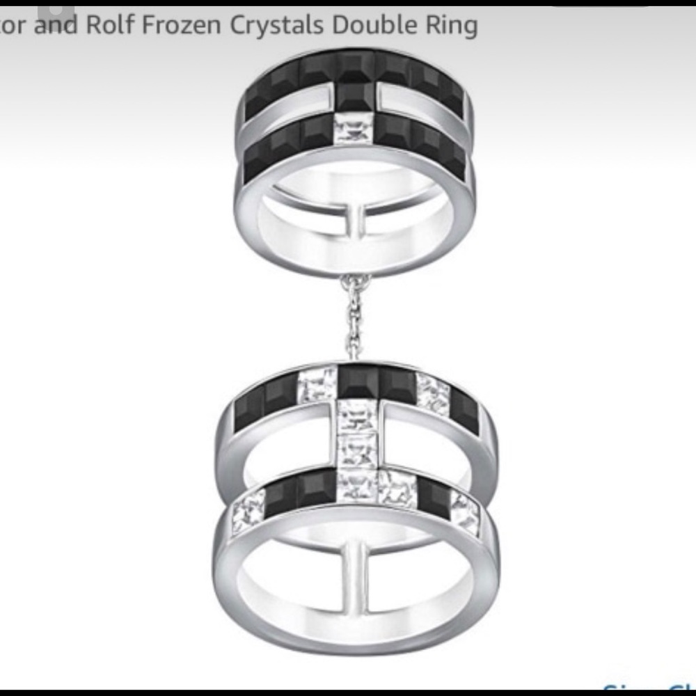 Swarovski crystal ring